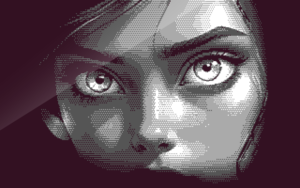 Amiga Gfx with Copper Bars