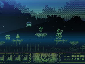 Copper Raster Bars in Tony? Coloring the Amiga Game